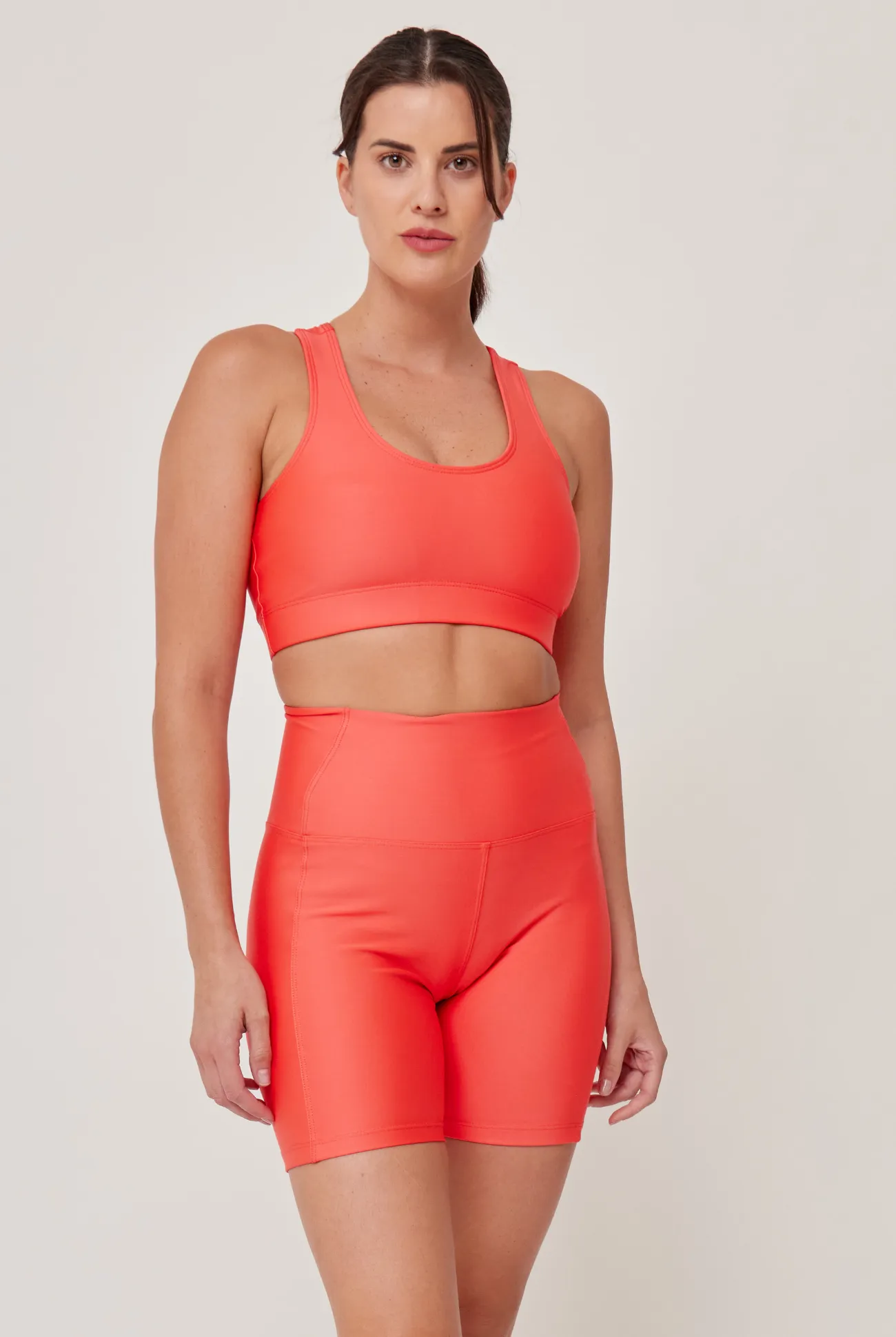 SHORT BIKER AERO Double Needle Stitching LaserCutEdging