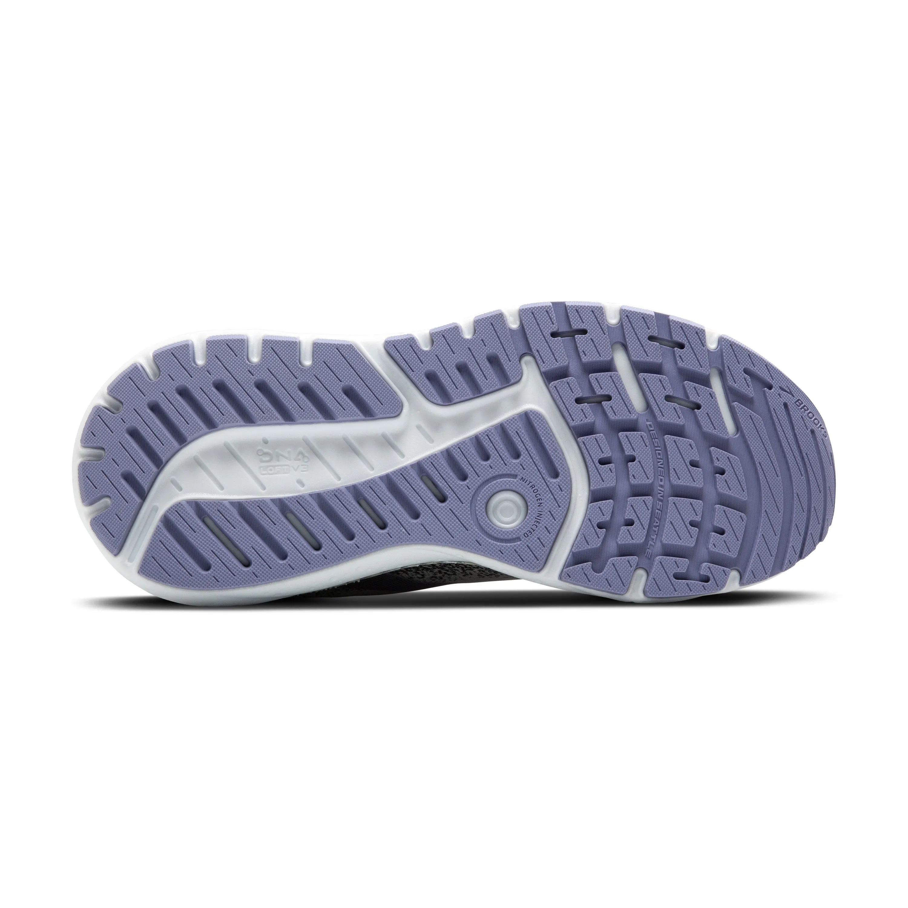 park - runner running with compression socks BROOKS ARIEL V24