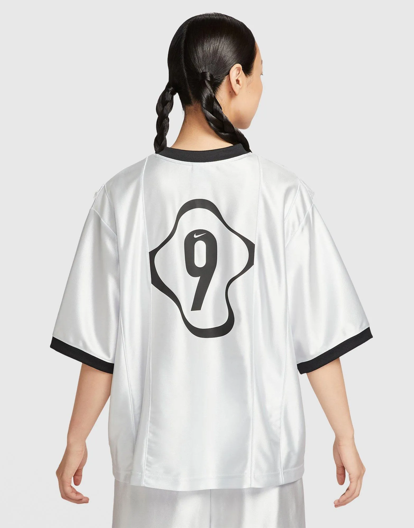 Graphic Jersey Top No Shrink Fabric Sleek Fit Wear