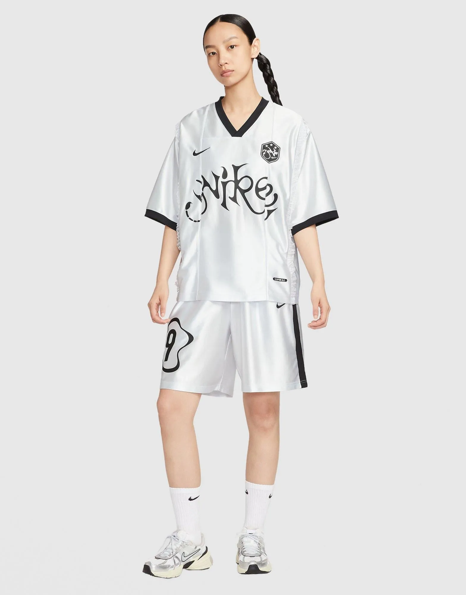 stain resistant coating Graphic Jersey Top