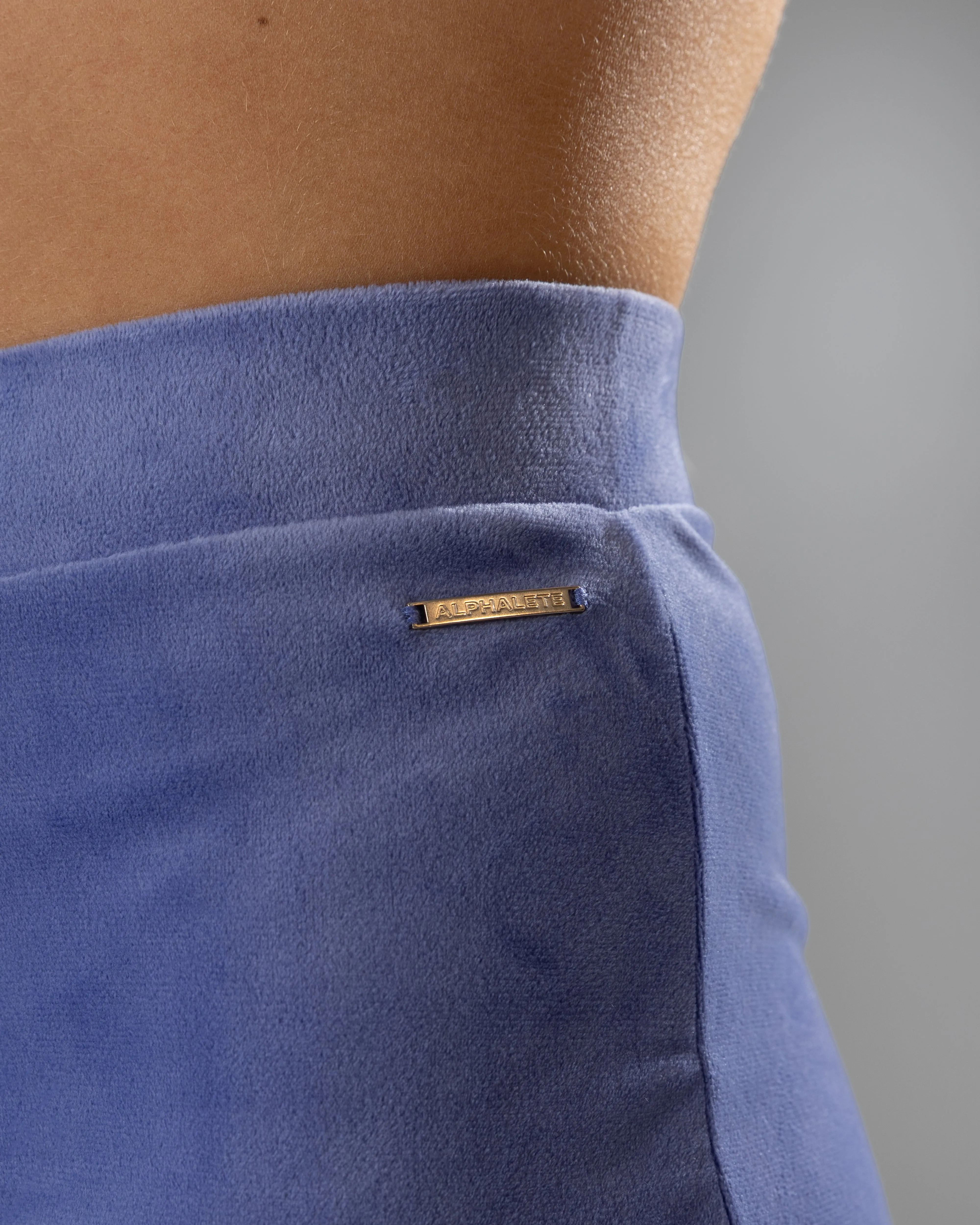 Velour Short - Bluebonnet Unisex Chill Wear