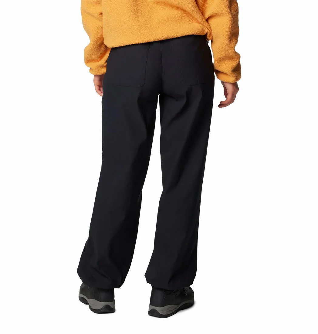Columbia Women Black Brea Falls Nylon Pant (Sun Protection) Stability Performance