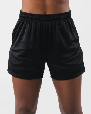 Essential Mesh Short - Black Performance Look