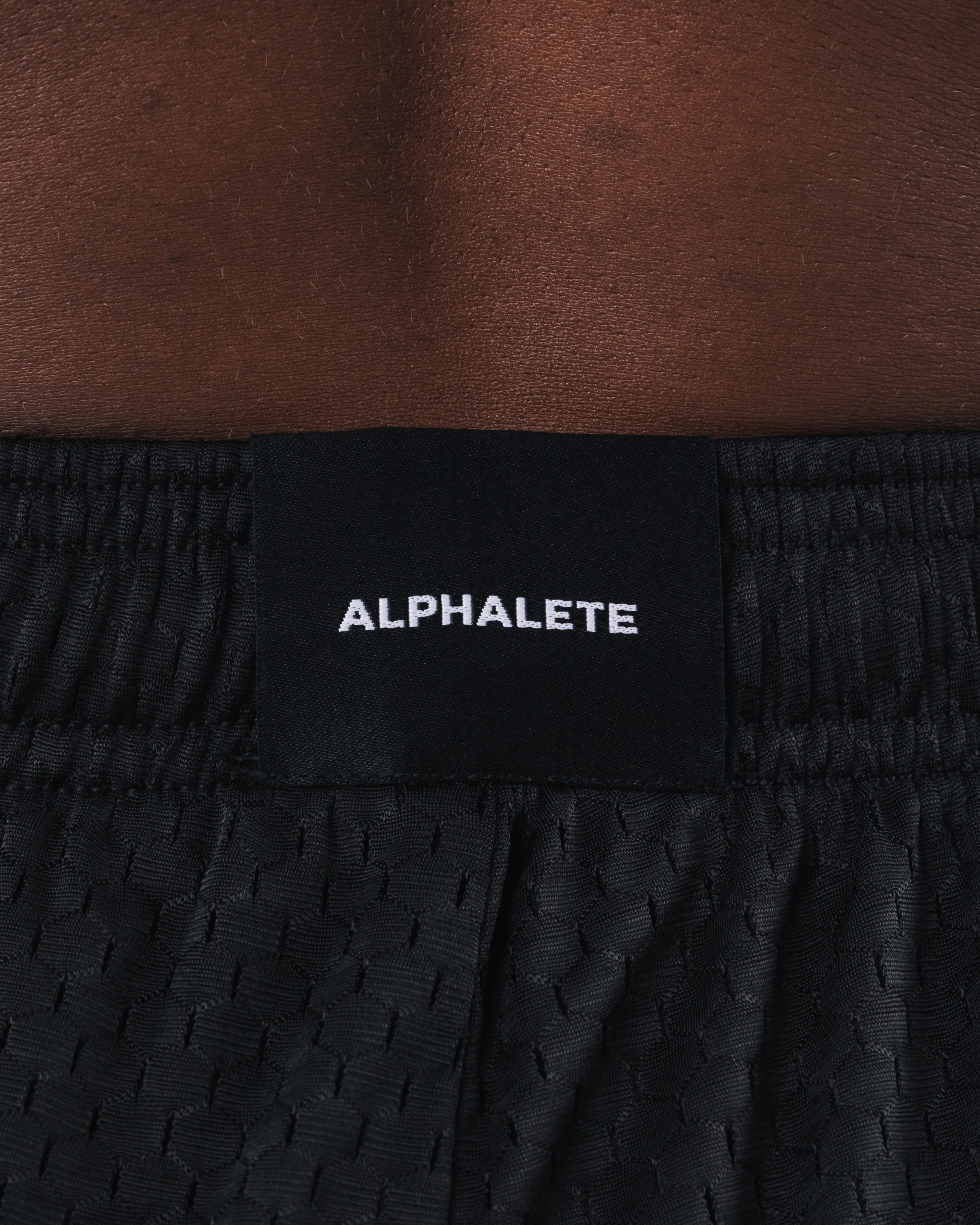 Essential Mesh Short - Black Lightweight Weave