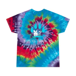 Smooth Neckline Versatile Layering Tie-Dye Tee, Spiral