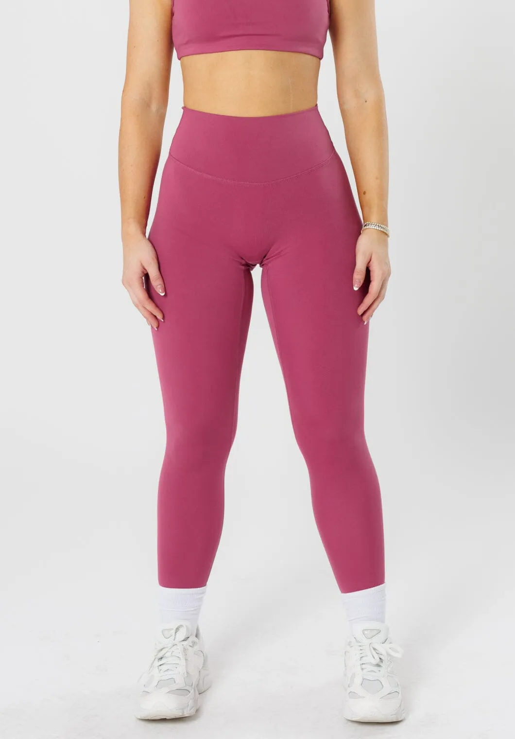 Reluna Original Sculptseam? Plus Legging Raspberry Anti Static Material High Waist