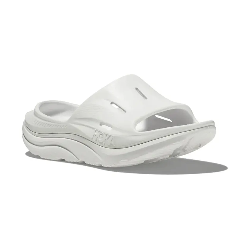 Joy Step Camera Look Women's Ora Recovery Slide 3 White/White