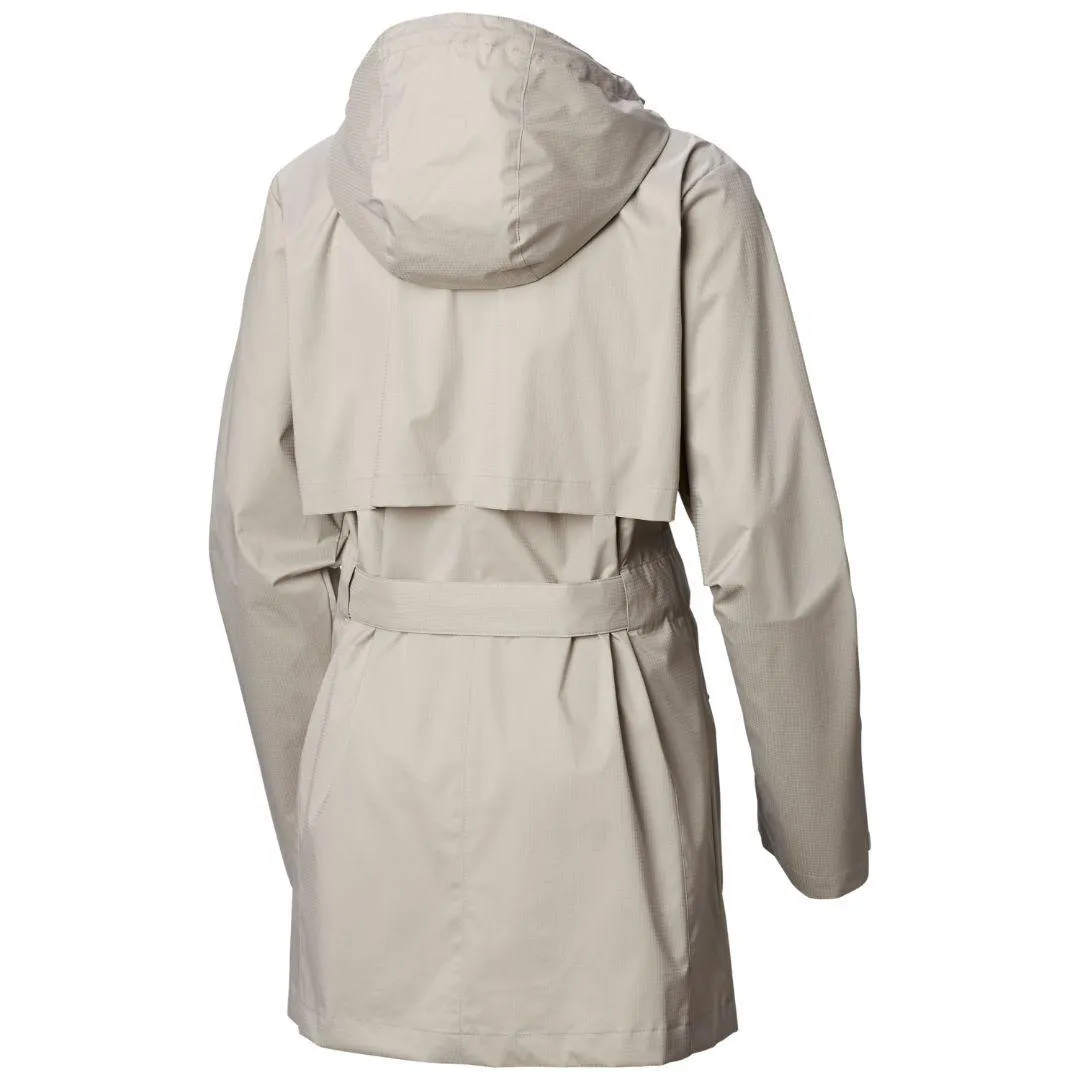 Ticket Columbia Women Grey Pardon My Trench Rain Jacket