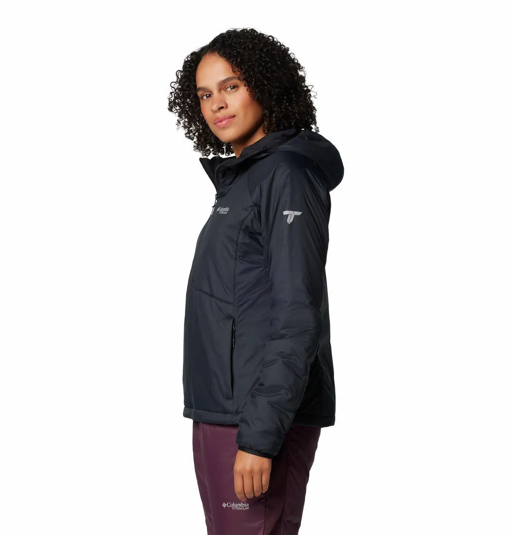 suitable for gift giving Columbia Women Black Silver Leaf II Stretch Insulated Jacket