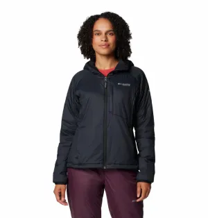 Hope Minimalist Style Columbia Women Black Silver Leaf II Stretch Insulated Jacket