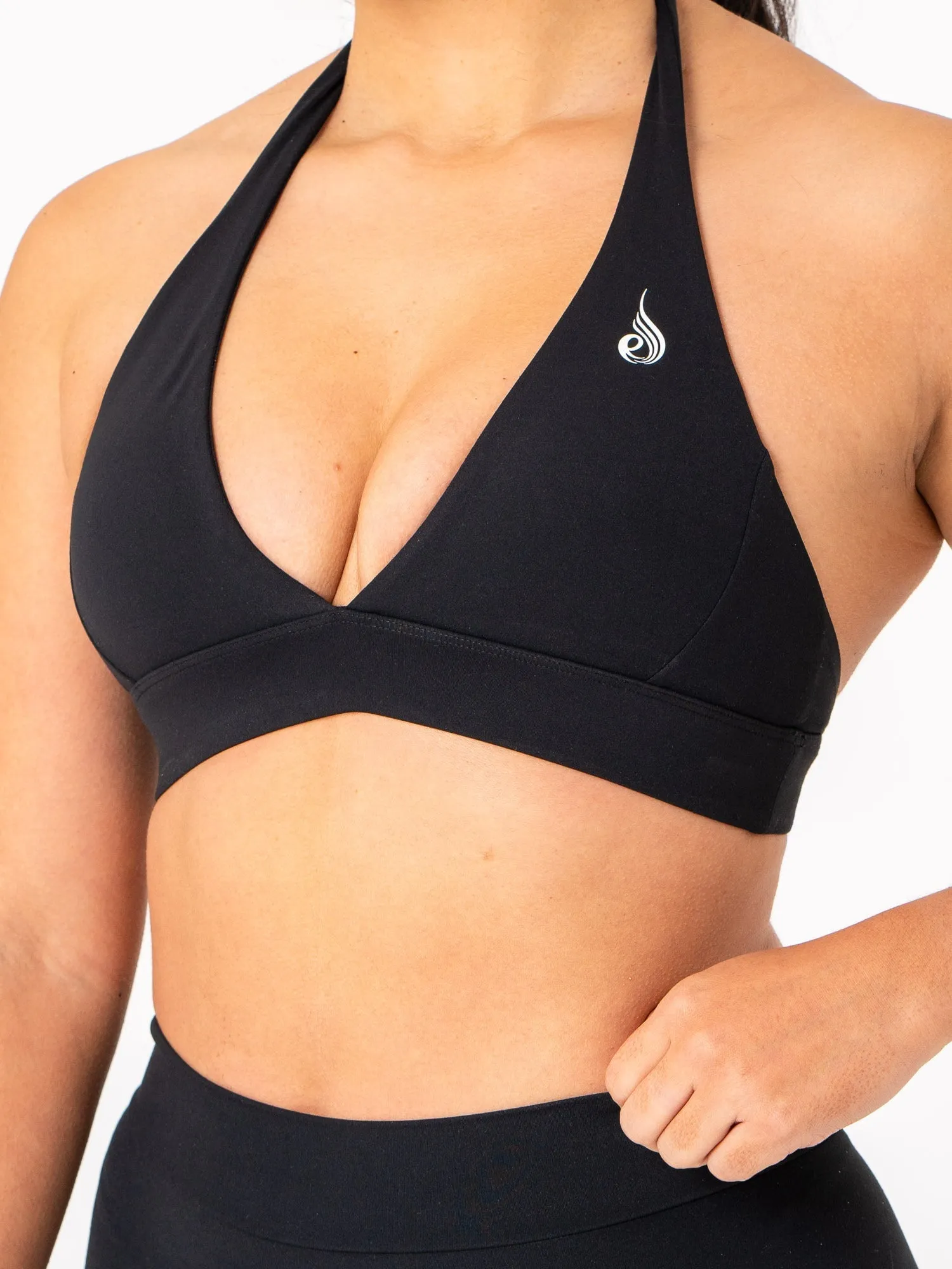 NKD Halter Bra - Black Turtleneck