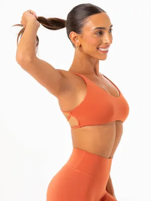 NKD Embody Sports Crop - Terracotta All-Day Band