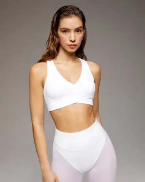 Small seams Ray V-Neck Longline Bra