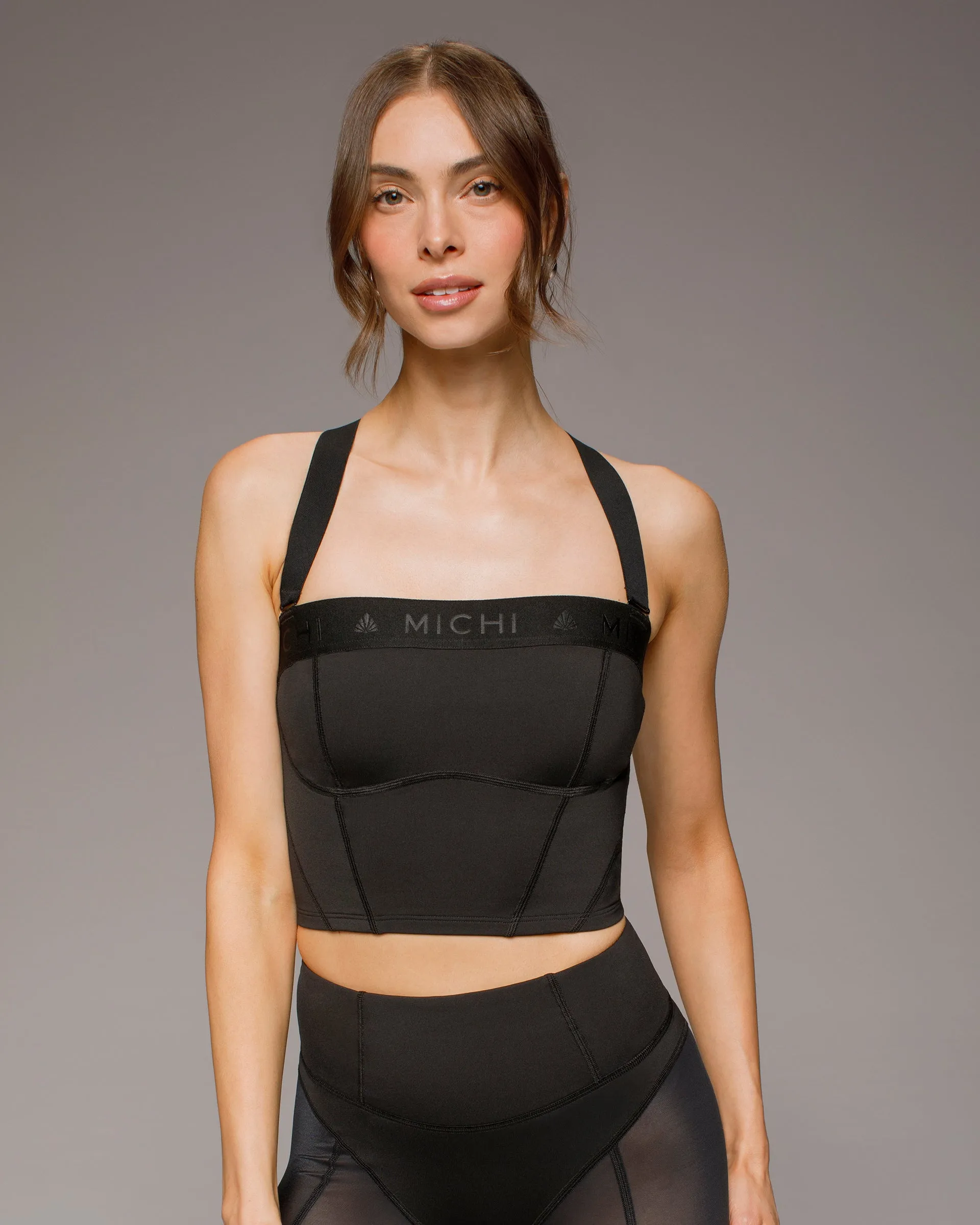 Lightweight Performance Material Comfortable Underwire Pulse Bustier