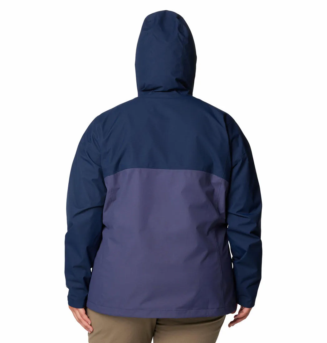 suitable for school days Columbia Women Blue Hikebound II Jacket Waterproof