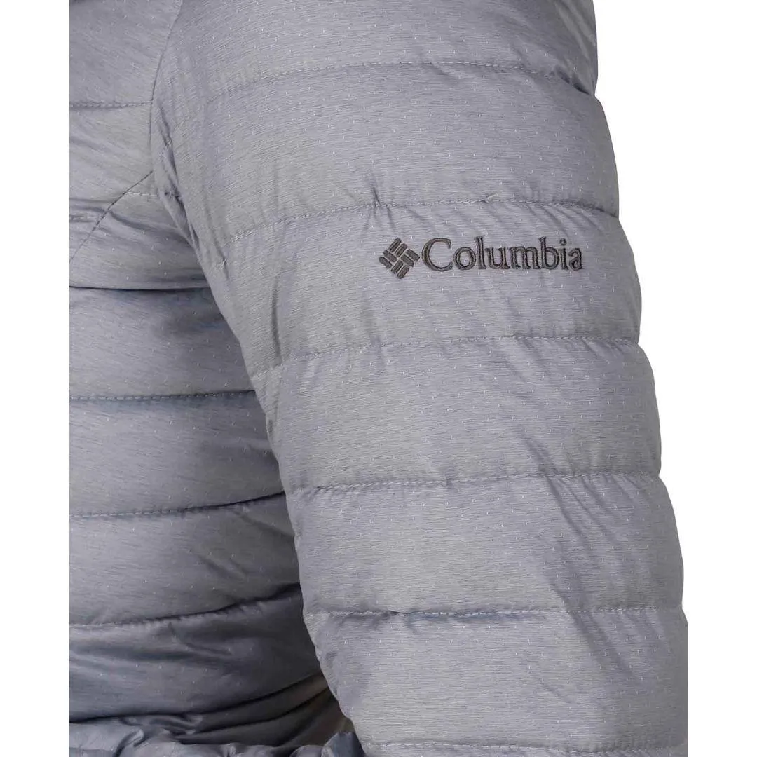 platform Columbia Women Grey Windgates Hooded Jacket