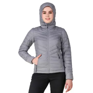 Zippered Closure Revolutionize Columbia Women Grey Windgates Hooded Jacket