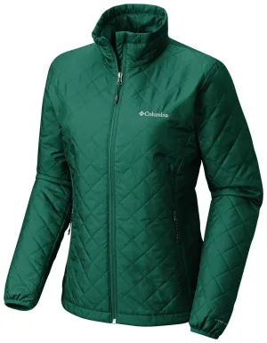 monochromatic Columbia Women Green Dualistic Jacket