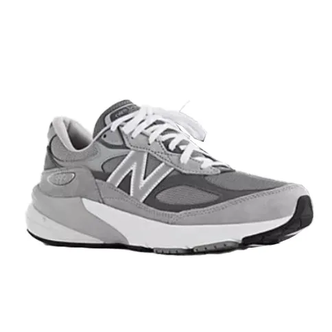 New Balance Women's 990 v6 Wide Grey fast - paced suitable