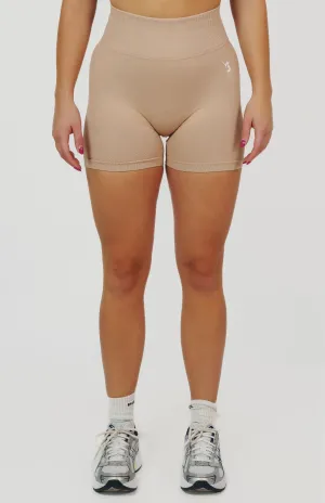 Heels Form Seamless Scrunch Shorts - Dusty Pink