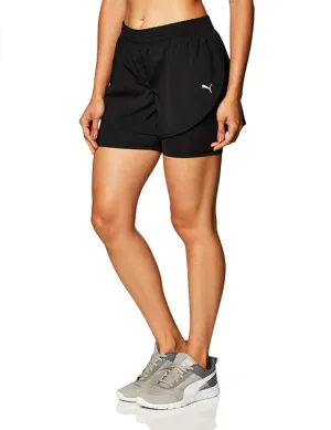 Puma Pantaloncino da corsa 2 in 1 Run Short W 521072 01 black swim trunks Sport Layer