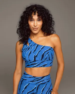 Smooth Edges Tigress Tiger Print Longline Bra