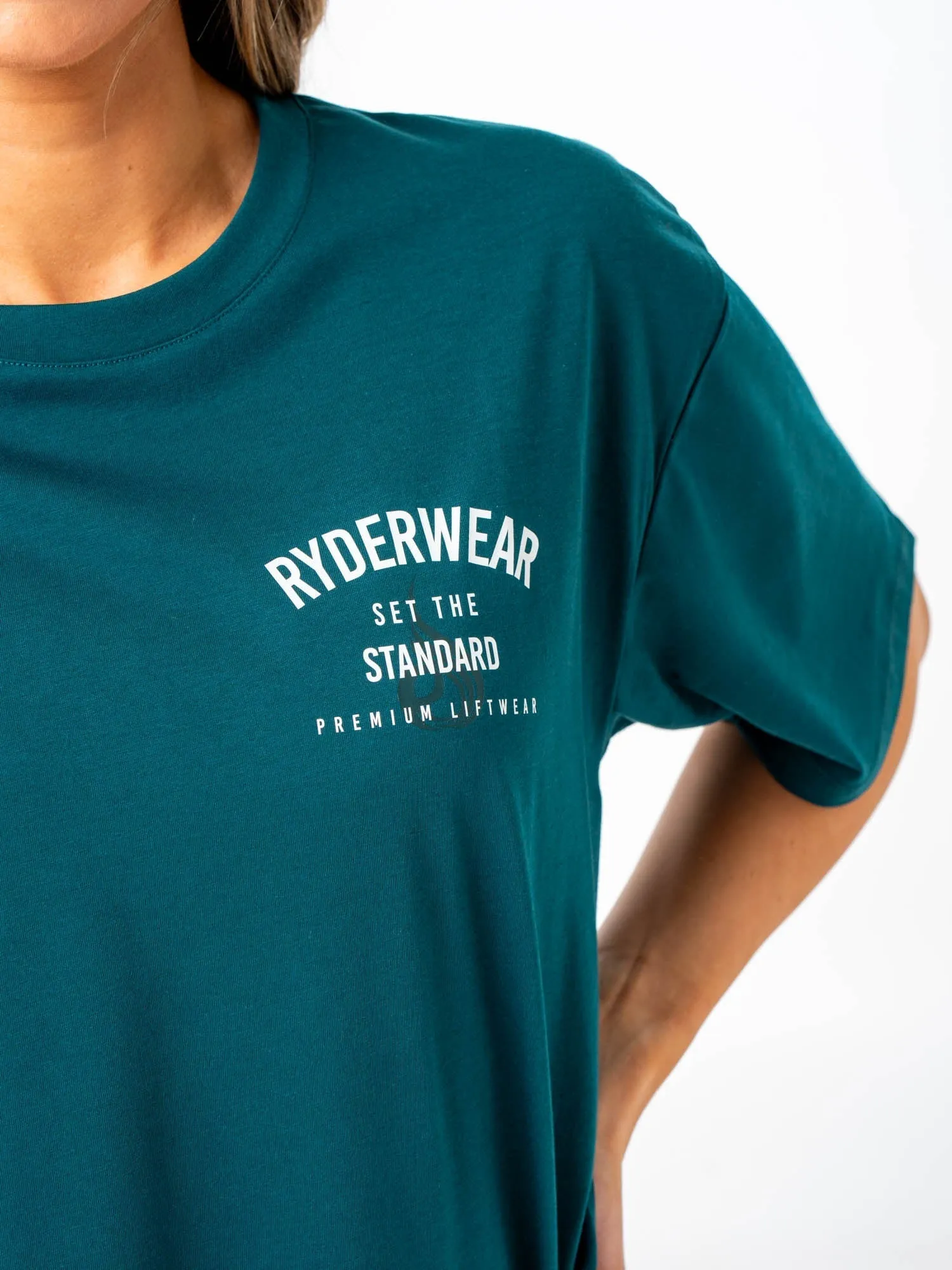 Legacy T-Shirt - Emerald Tight fit sexiness Light Fashion
