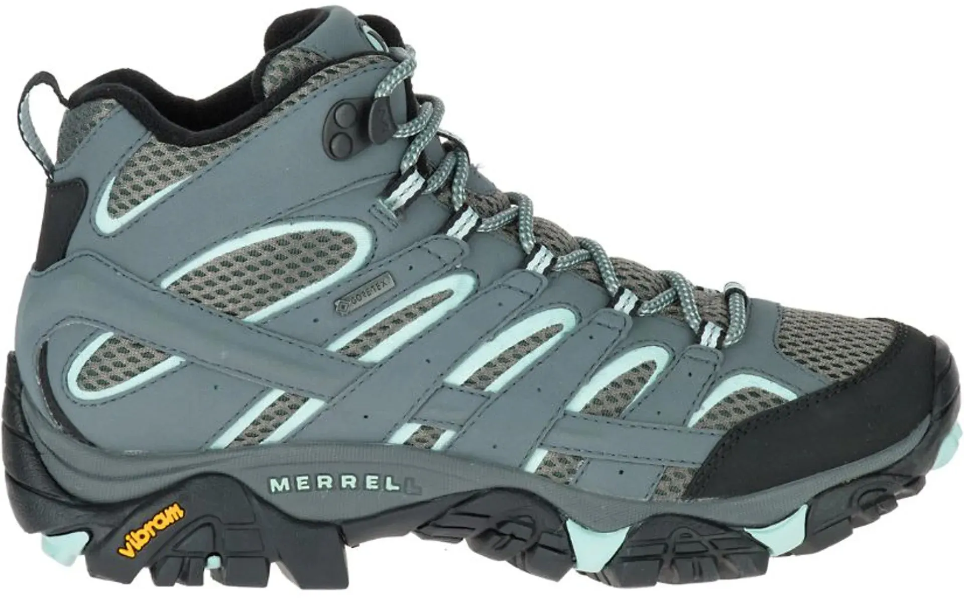 Flexible Outsole Merrell Moab 2 Mid GORE-TEX Womens Walking Boots - Blue