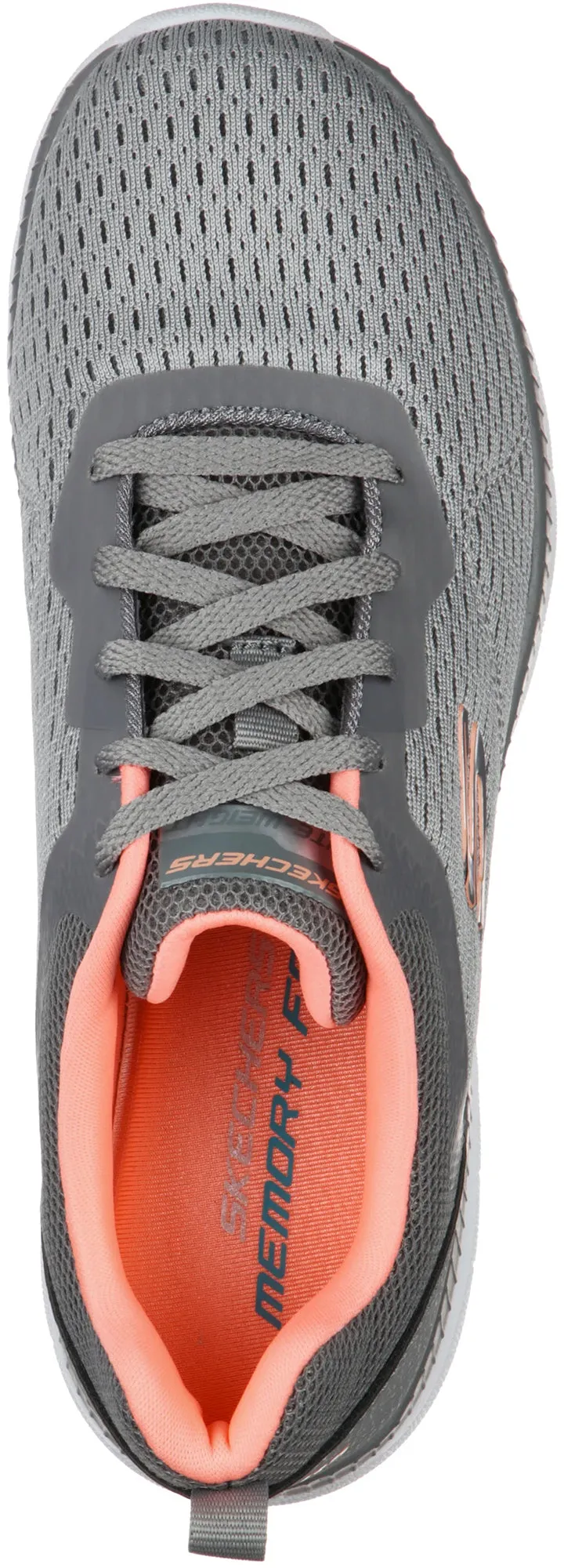 Comfort Outsole Skechers Bountiful Womens Training Shoes - Grey