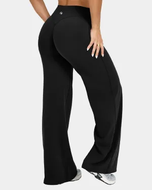 Gym outfit Stretch Power High Waist Stretch Casual Soft Straight Leg Bottoms