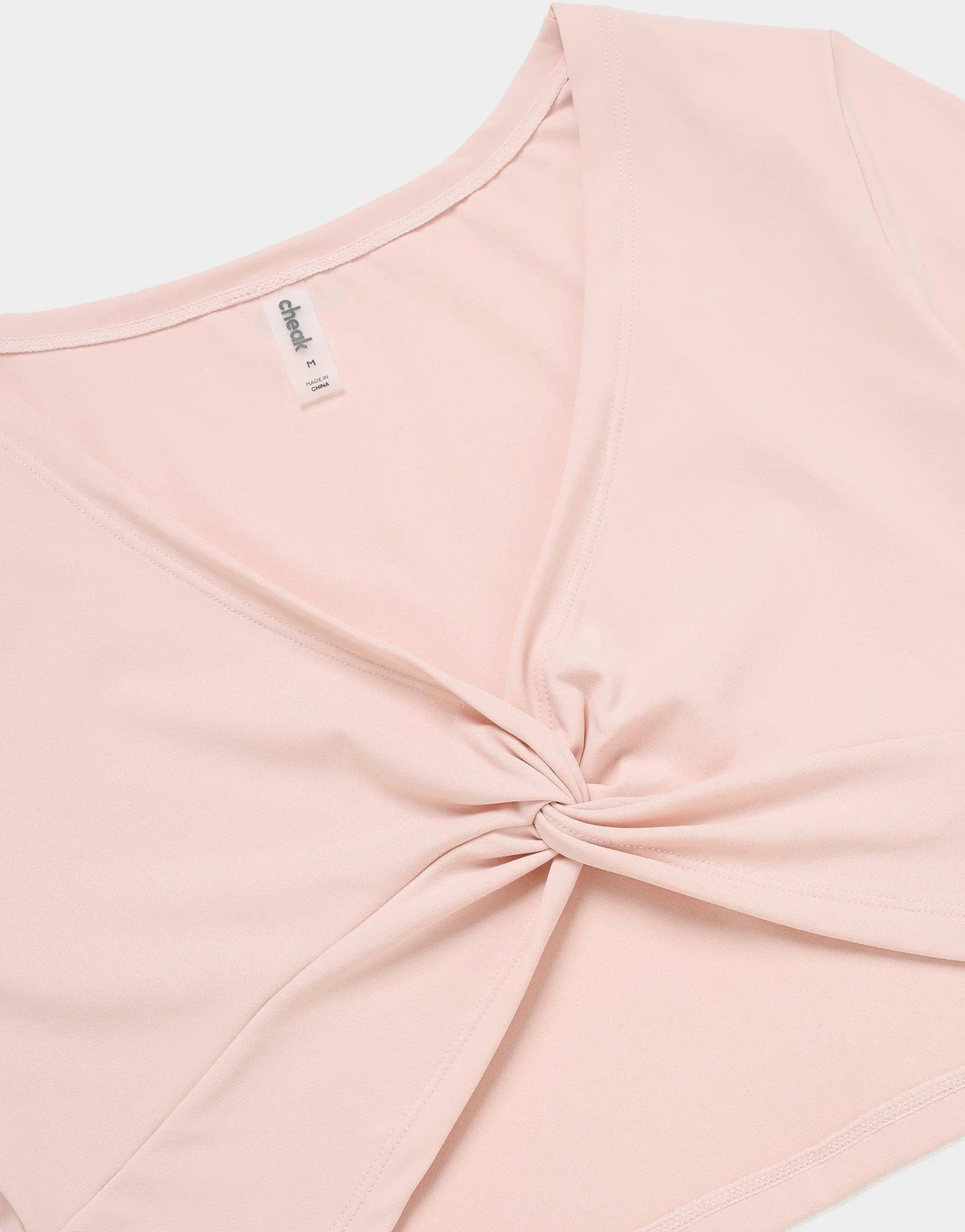 Layered Wear Twist Long Sleeve Top