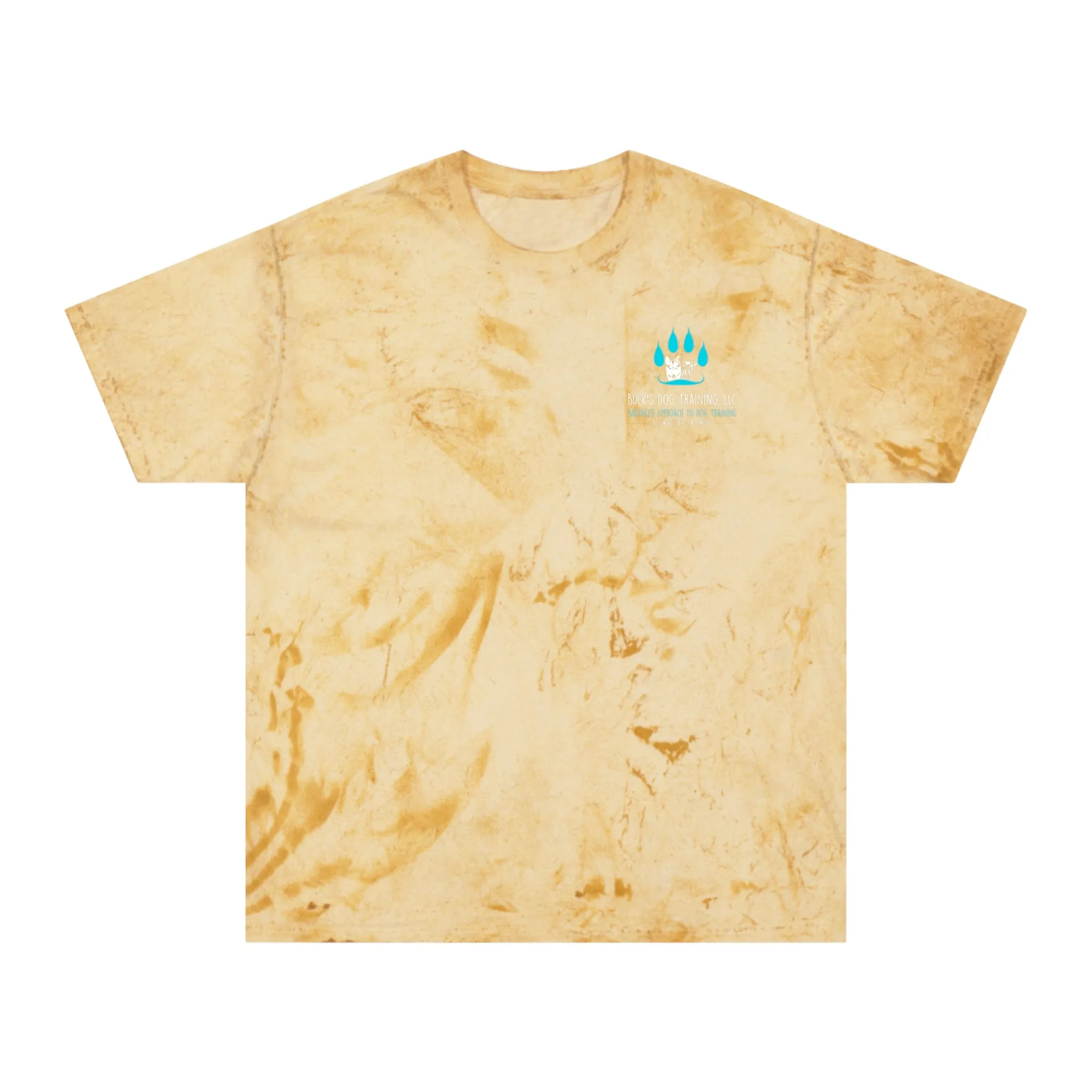 Unisex Color Blast T-Shirt Relaxed Vibes Cotton Blend