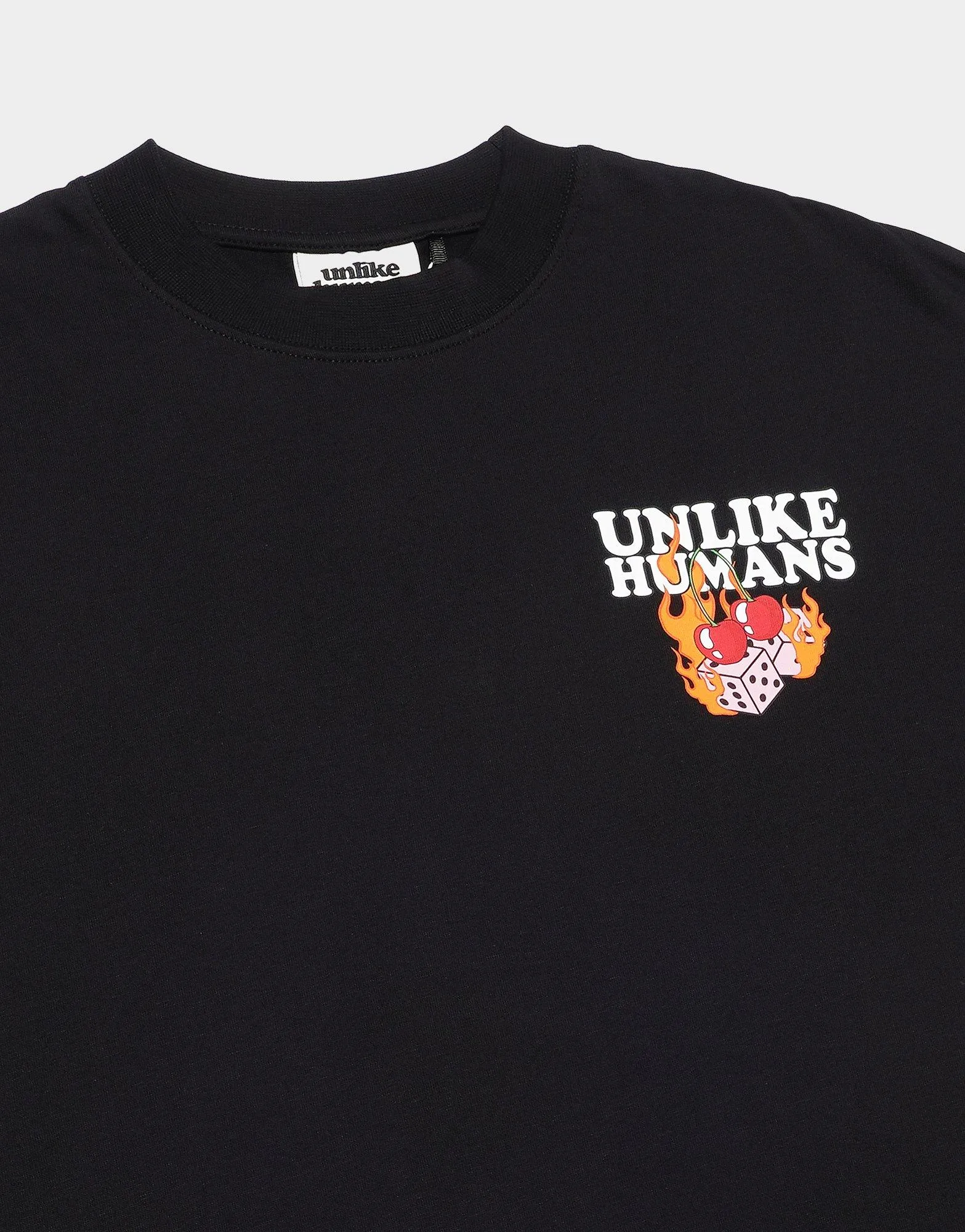 Flame Dice T-Shirt Striped modernity Value for Money