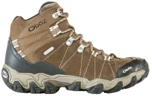 Oboz Women's Bridger Mid Waterproof MEDIUM/WIDE 22102 WALNUT Easy Cushion Breathable mesh