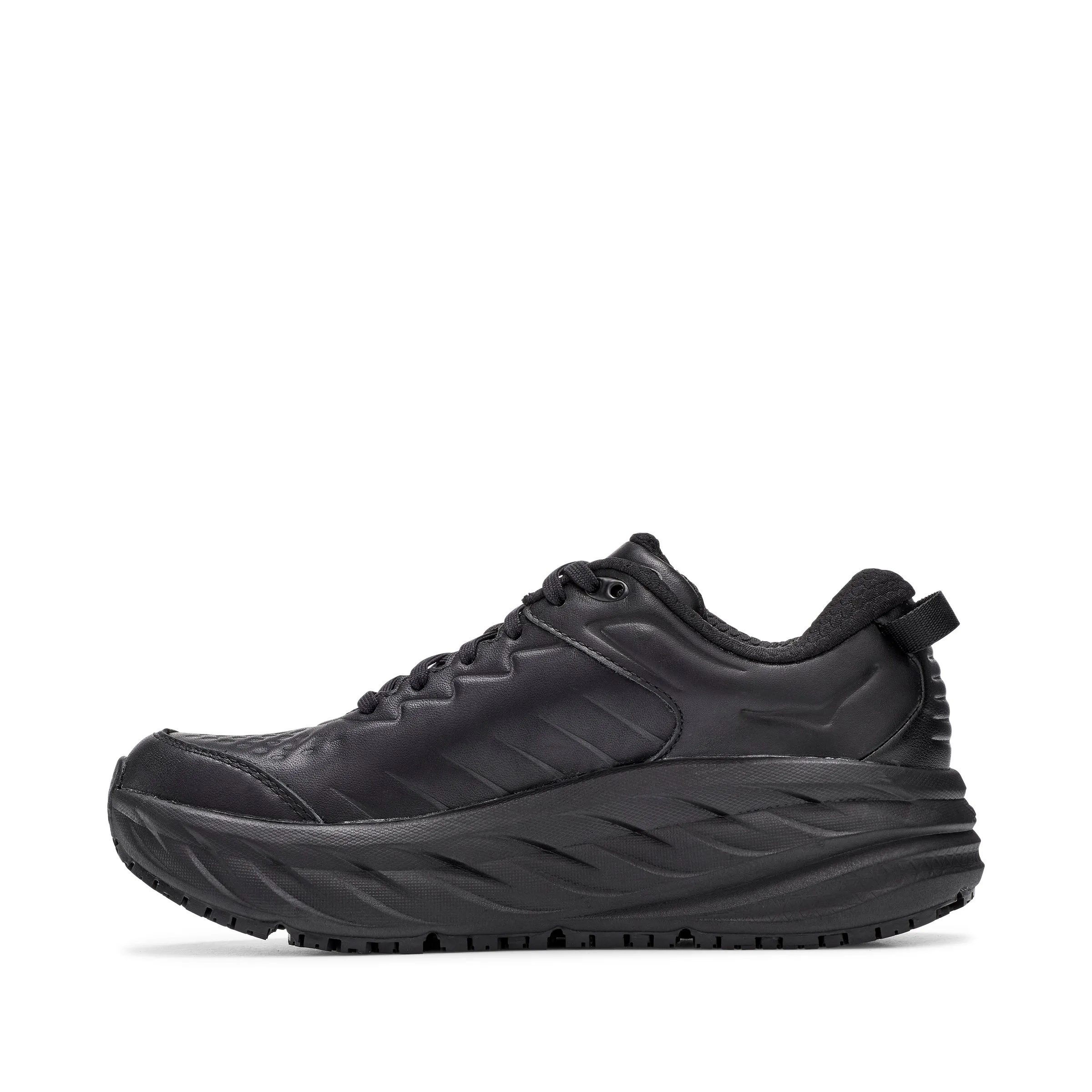 HOKA BONDI SR (SLIP RESISTANCE) WIDE WOMEN pool shoes monochromatic shoes