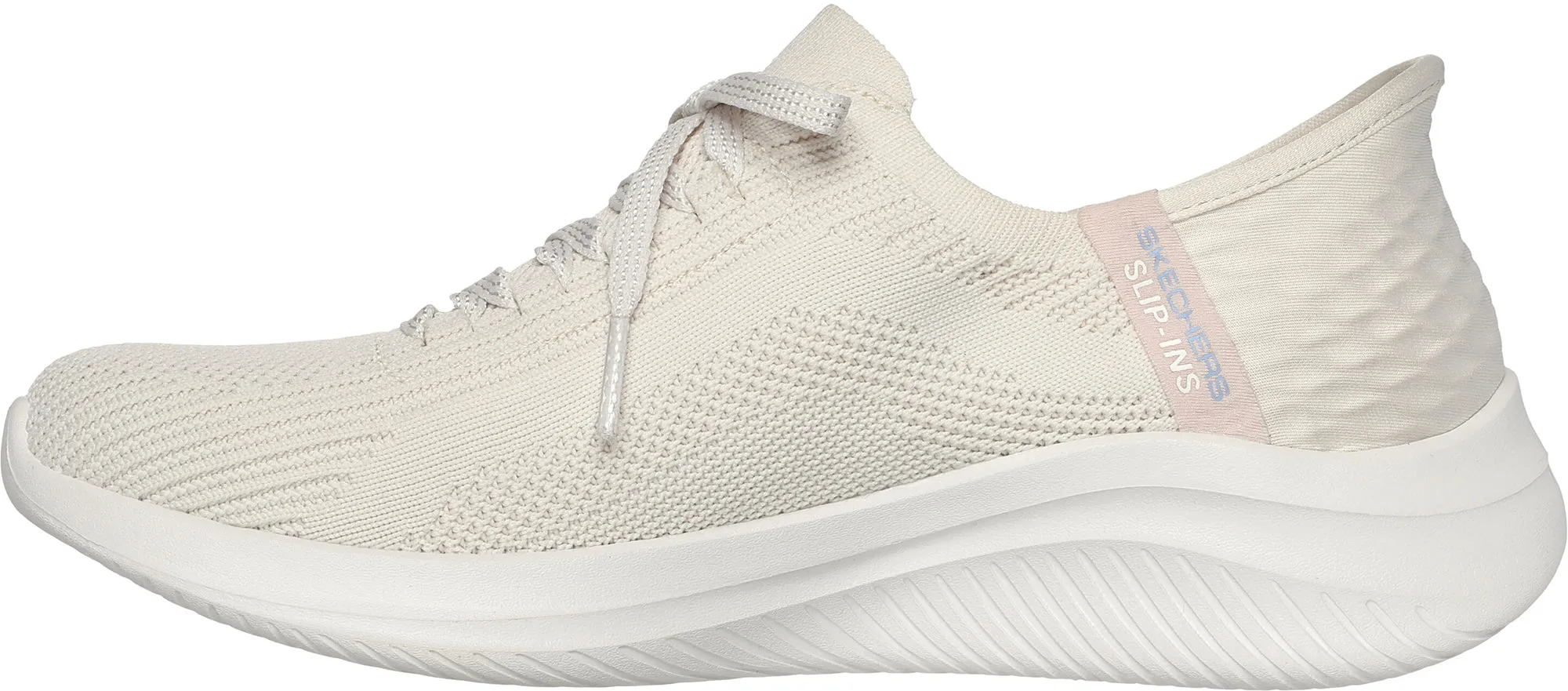 Skechers Ultra Flex 3.0 Brilliant Path Womens Training Shoes - Natural Happy Move Stage Glow