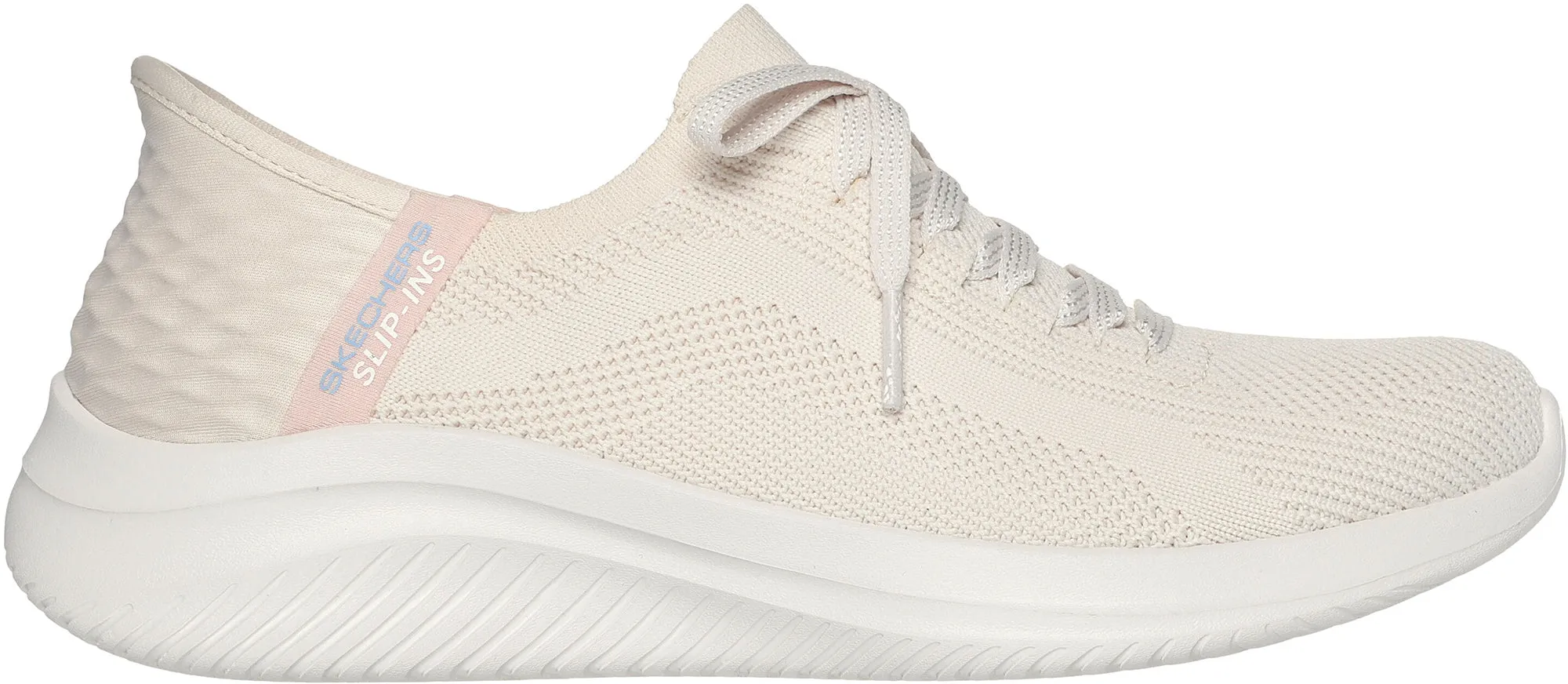 Media Pop Beach Vibe Skechers Ultra Flex 3.0 Brilliant Path Womens Training Shoes - Natural