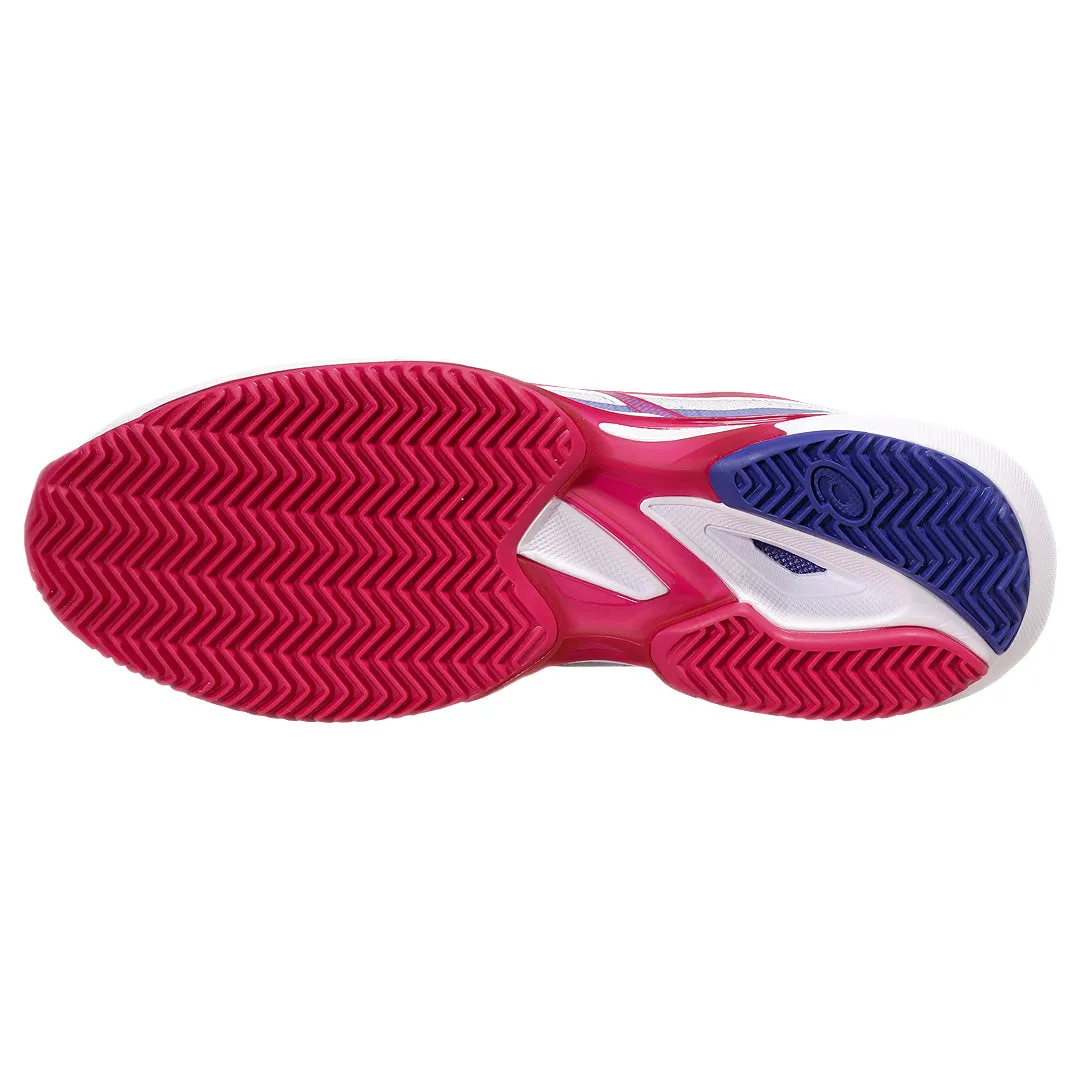 Asics Women's Solution Speed FF 3 - Clay - White/Bright Rose Flexible Outsole