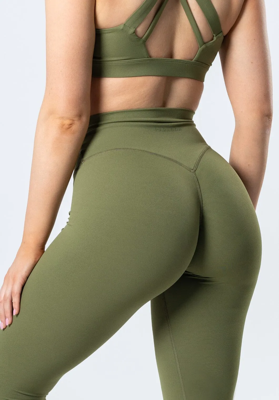 RecStretch Original Sculptseam? Plus Legging Olive Fresh Look