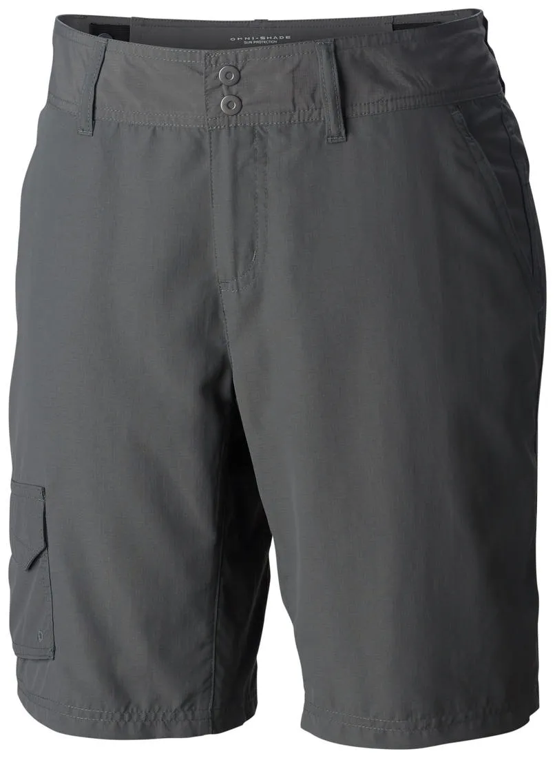 Columbia Women Grey Silver Ridge Short (Sun Protection) Movement Flex