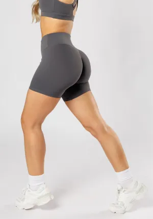 Reflective details Non Restrictive Waistband RecStretch? Original Sculptseam? Plus Short 6" Carbon