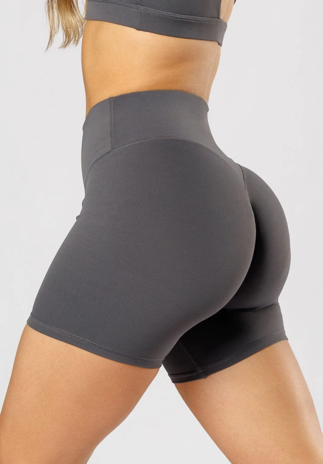 Handmade Sport Fit Design RecStretch? Original Sculptseam? Plus Short 6" Carbon