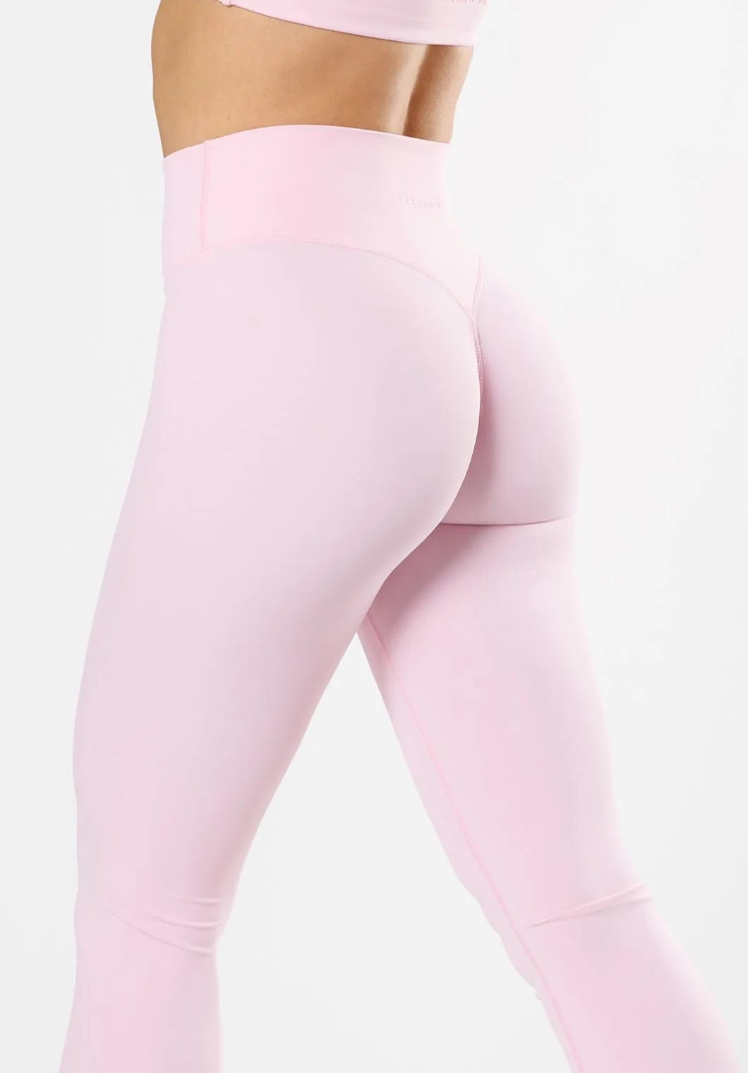 Comfortable Stretch Wear Core Fitwear RecStretch Original Sculptseam? Plus Essential Flare Legging 34" Pink Opal