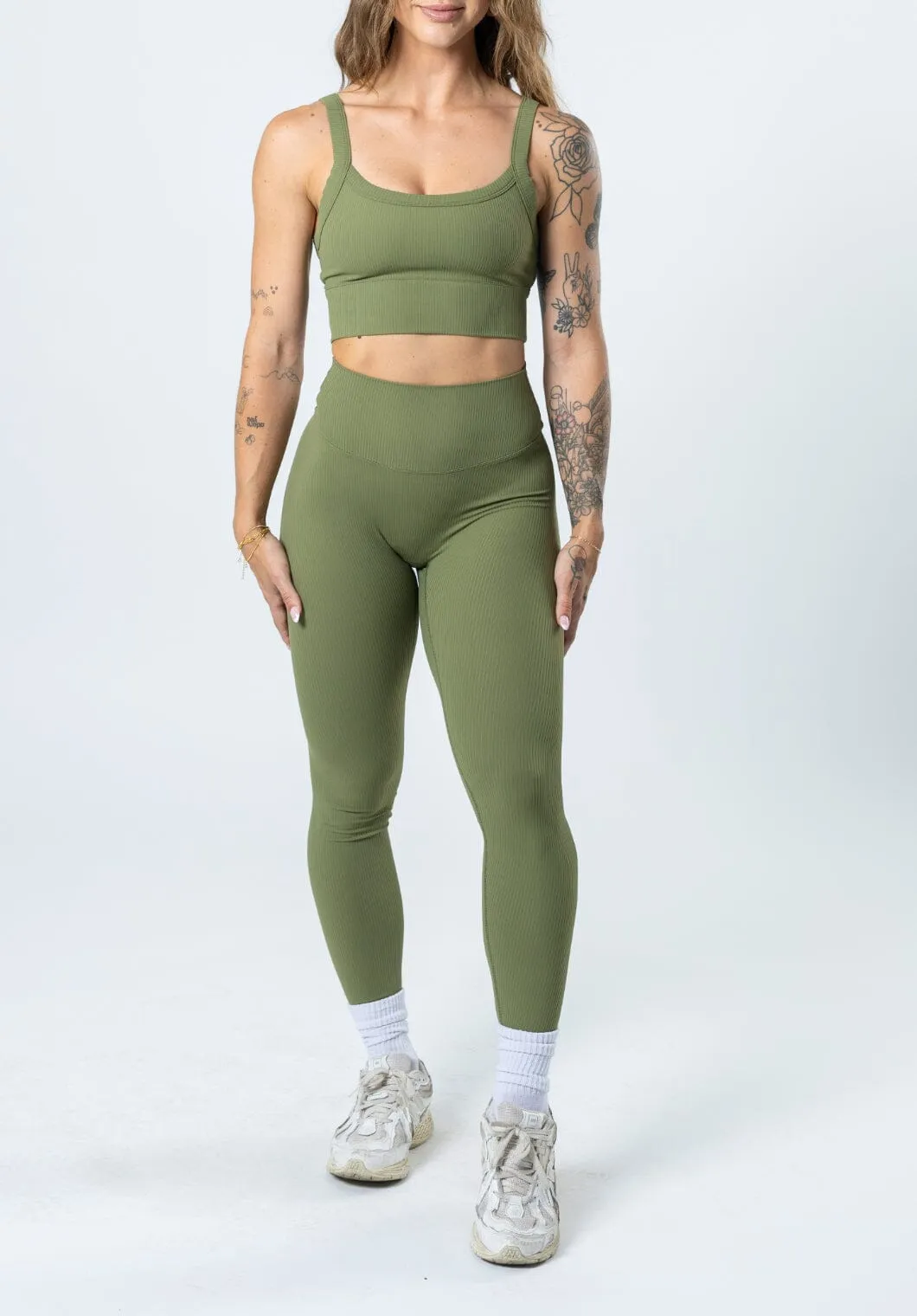 Flat Seams Chic And Relaxed CloudRib? Original Sculptseam? Legging Olive