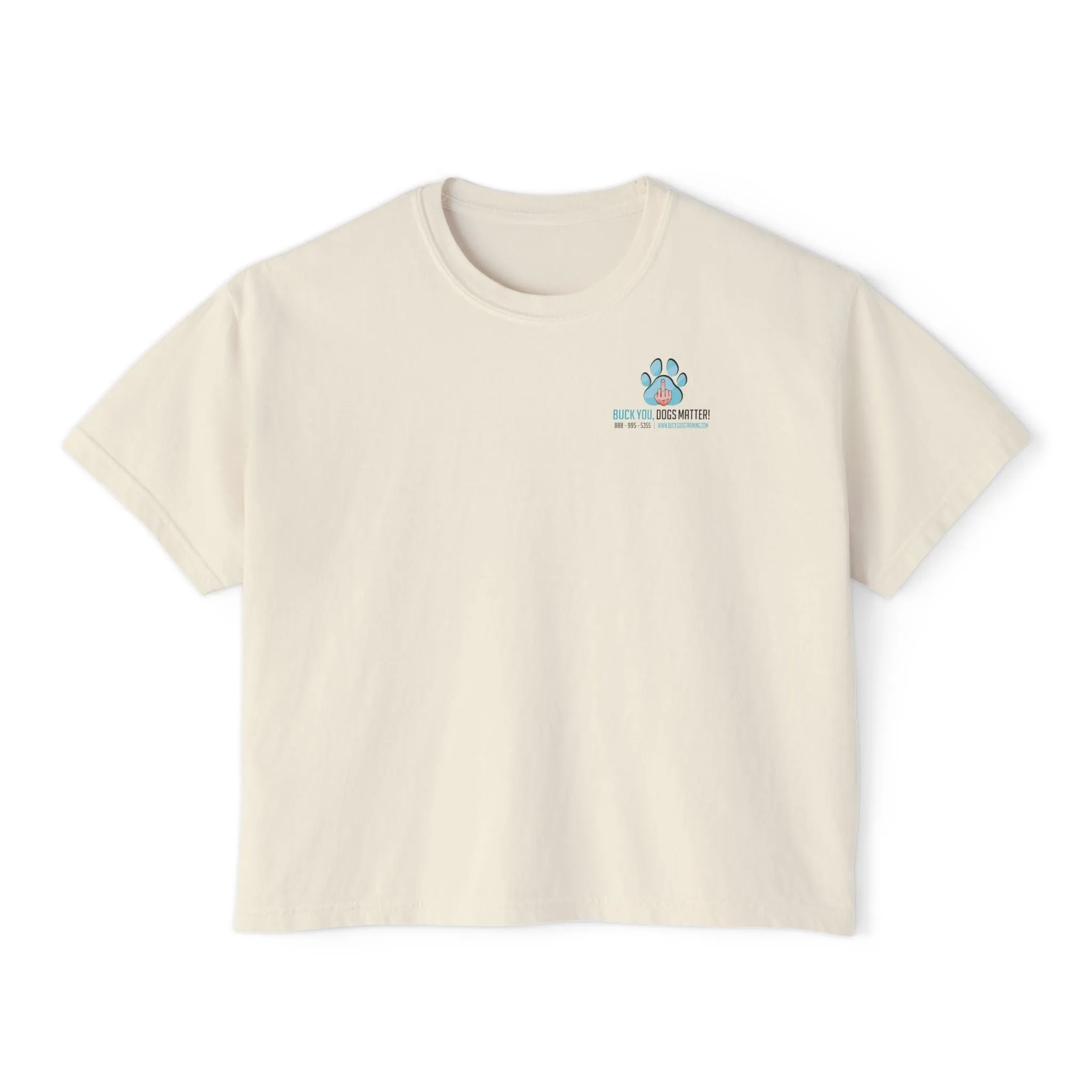 Layered Collar Women's Boxy Tee
