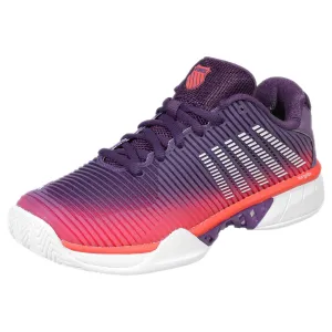 K-Swiss Women's Hypercourt Express 2 - Purple Plumeria/Hot Coral Durable tread