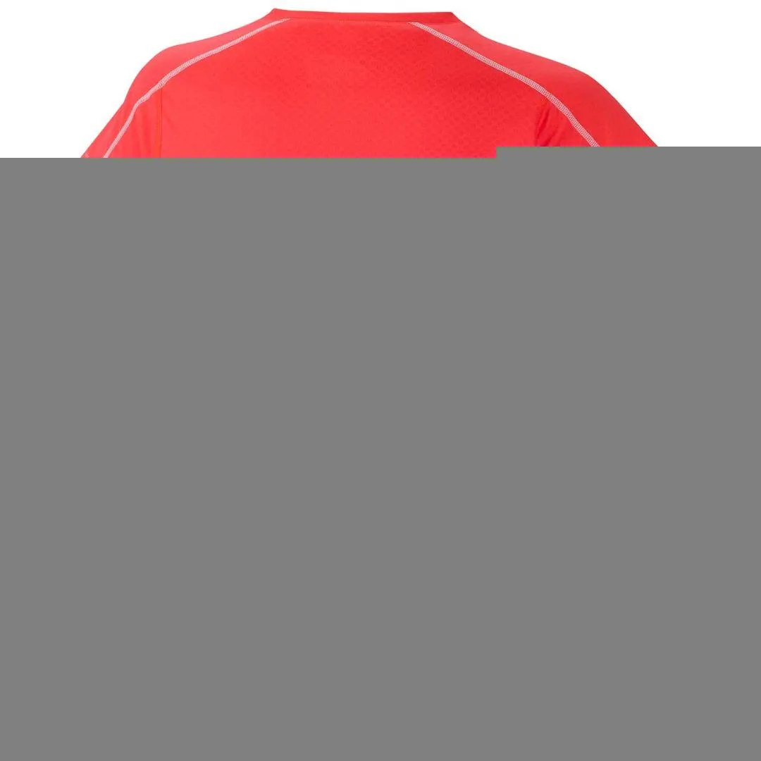 Columbia Women Red Zero Rules Short Sleeve Shirt (Sun Protection) Timeless Fashion Non Irritating Collar