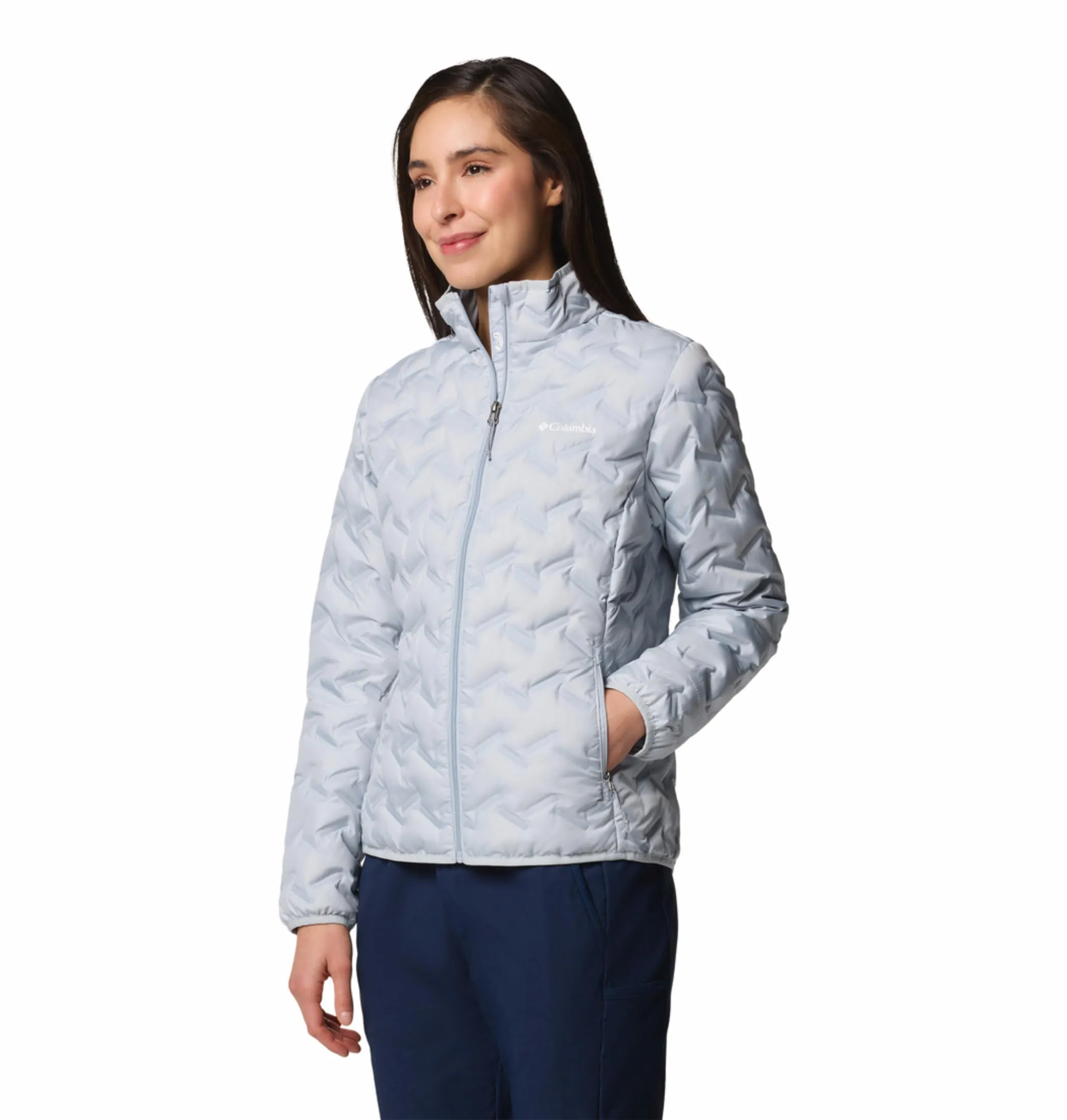 Columbia Women Grey Delta Ridge II Down Jacket Suggestion