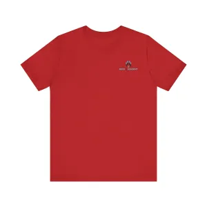 Unisex Jersey Short Sleeve Tee Sporty Design Elegant