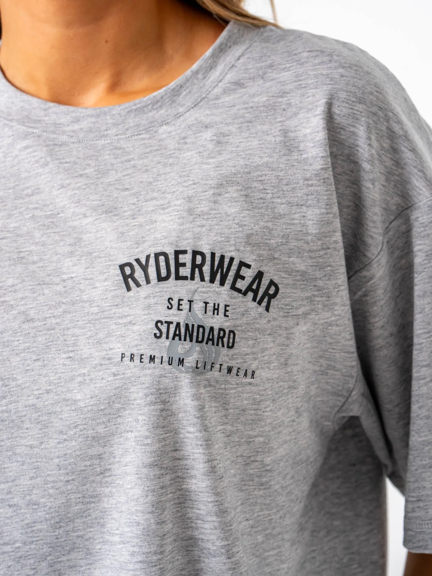 Legacy T-Shirt - Grey Marl casual and comfortable